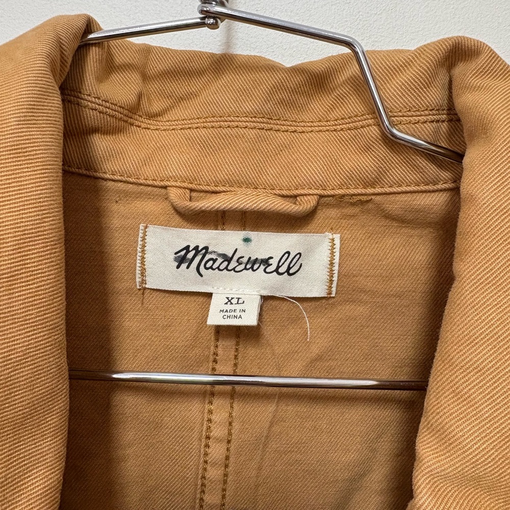 NWT Madewell Garment-Dyed Canvas Chore Jacket Size XL - Picture 5 of 13